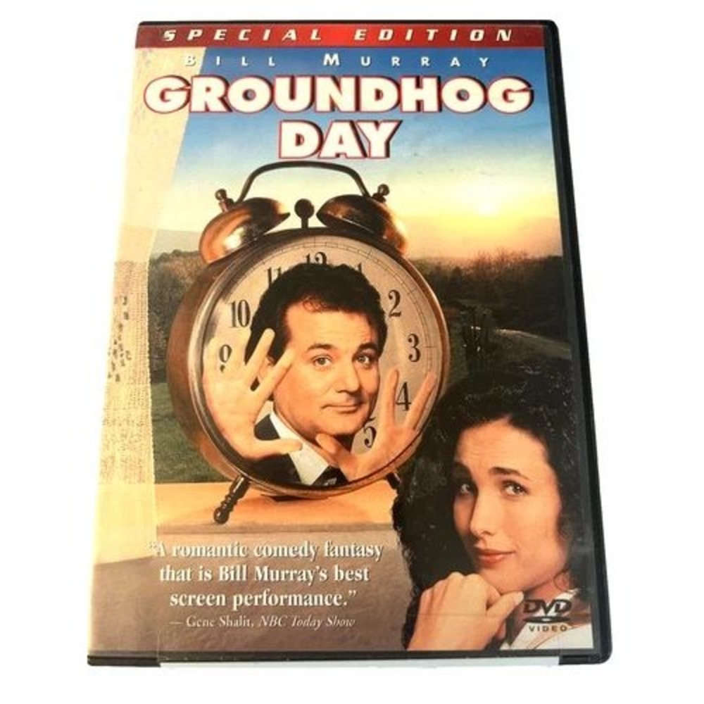 Groundhog Day DVD Bill Murray Special Edition Comedy Fantasy Movie PG 2002